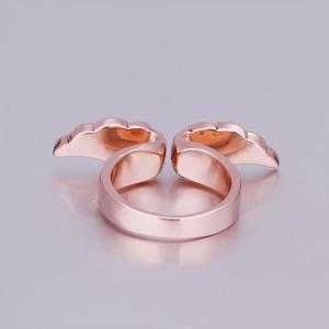 Rose Gold Angel Wing Ring Ships From Us